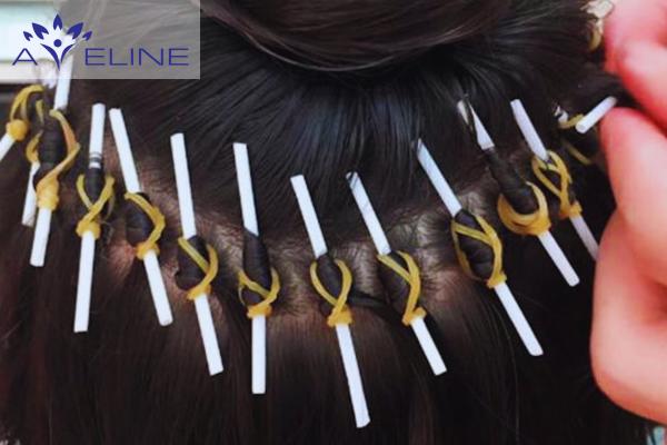 Phương pháp uốn phồng chân tóc bằng tăm bông có hại không?