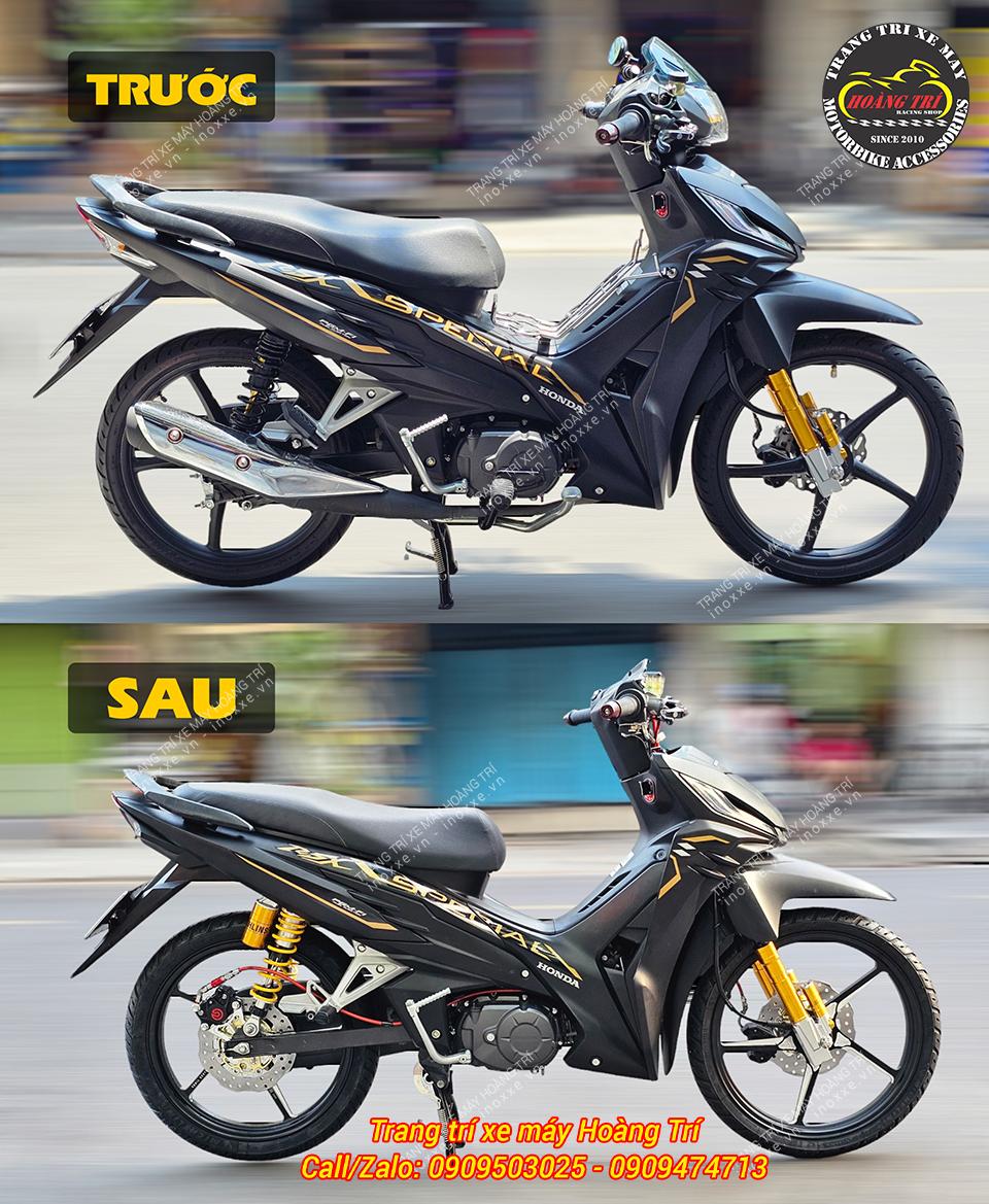 Cùng ngắm Wave RSX 2024 độ kiểng với chi phí gần trăm triệu